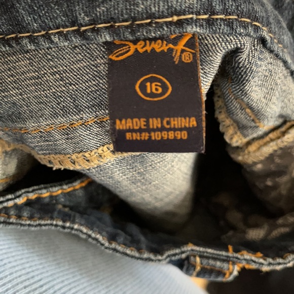 Plus Size Seven7 Crop Denim Jeans - Picture 11 of 11